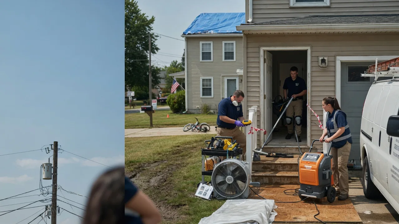 Water Damage Repair in Antes Fort, PA near me